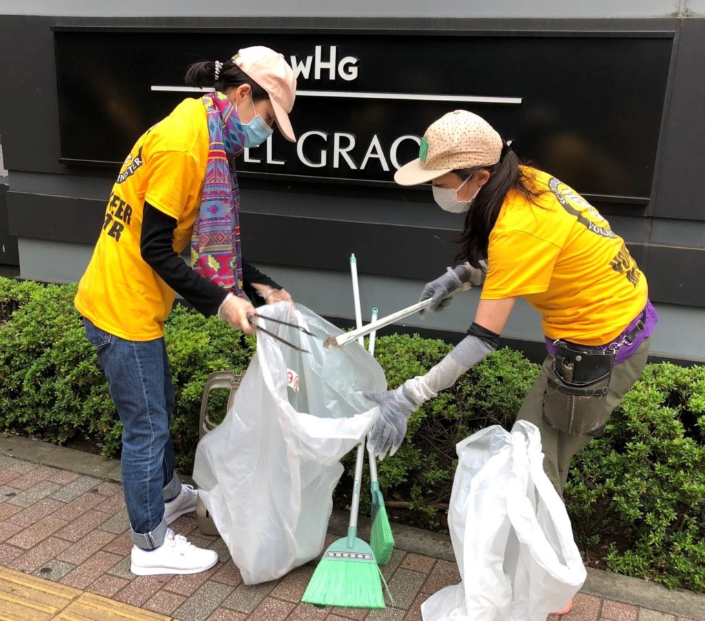 ＜清掃ボランティア＞新宿・歌舞伎町の清掃を行っています